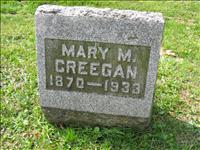 Creegan, Mary M. 